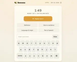 Screenshot of Beeswax