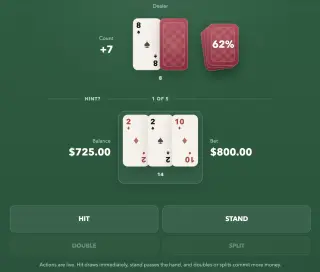 Screenshot of Blackjackle