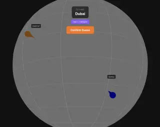 Screenshot of BlindGlobe