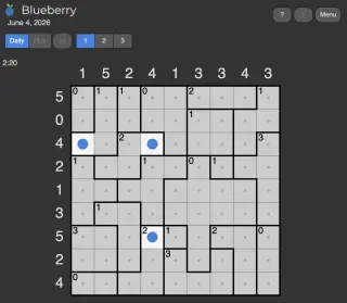 Screenshot of Blueberry