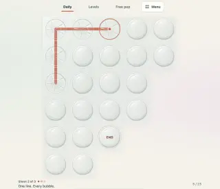 Screenshot of Bubble Thread
