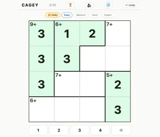 Screenshot of Cagey