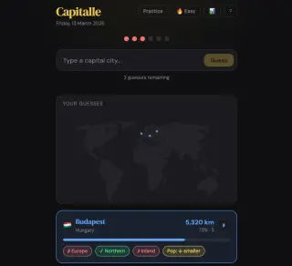 Screenshot of Capitalle