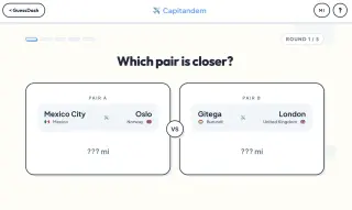 Screenshot of Capitandem