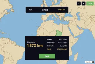Screenshot of Cartogle