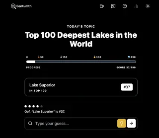 Screenshot of Centumth