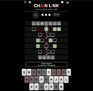 Screenshot of Chain Link