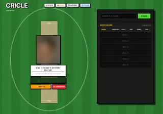 Screenshot of Cricle