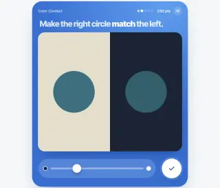 Screenshot of Color Context