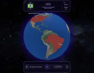 Screenshot of CrossMapQuest