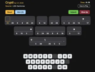 Screenshot of Cryptl