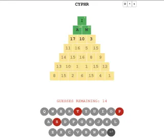 Screenshot of Cyphr