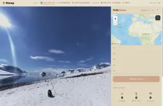 Screenshot of DailyGuessr
