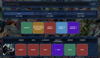 Screenshot of DCdle