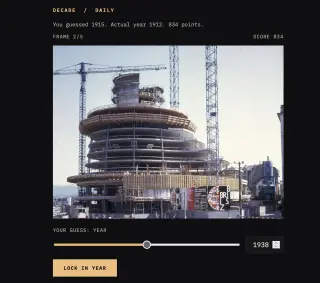 Screenshot of Decade
