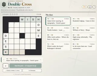 Screenshot of Double Cross
