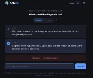 Screenshot of DSMdle