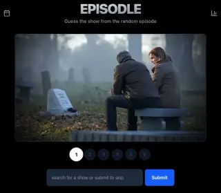 Screenshot of Episodle