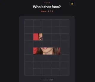 Screenshot of Faceit