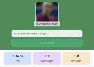 Screenshot of FootyIQ