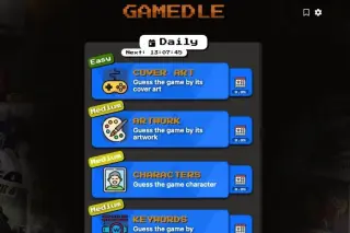 Screenshot of Gamdle