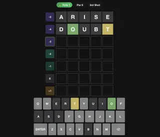 Screenshot of Golfdle