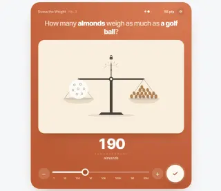 Screenshot of Guess the Weight