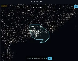Screenshot of Headcount