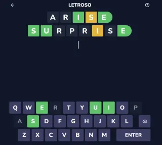 Screenshot of Letroso
