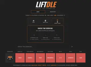 Screenshot of Liftdle