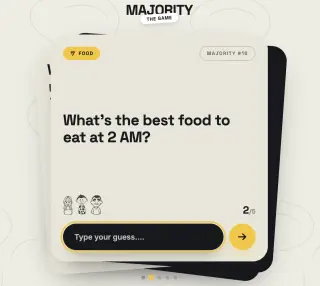Screenshot of Majority