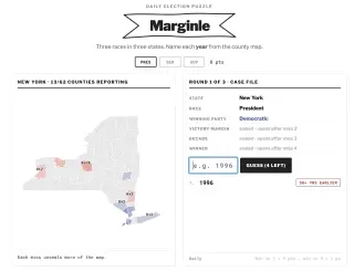 Screenshot of Marginle