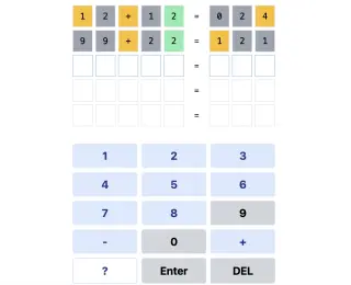 Screenshot of Mathle