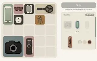 Screenshot of Packle