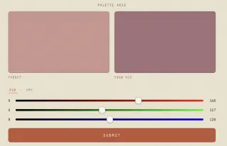 Screenshot of Palette
