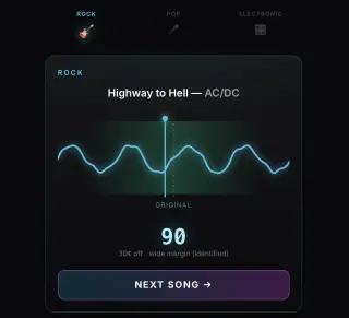Screenshot of Pitchdle