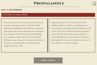 Screenshot of Propagandle