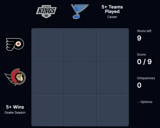 Screenshot of Puckdoku