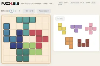 Screenshot of Puzzlele
