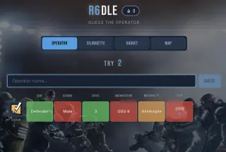 Screenshot of R6DLE