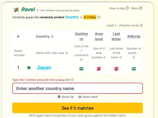Screenshot of Ravel