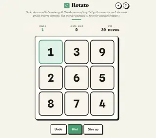 Screenshot of Rotato