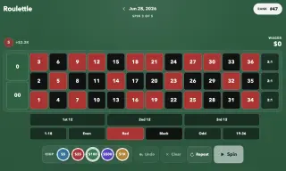 Screenshot of Roulettle