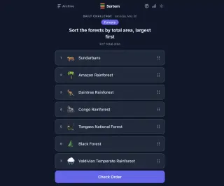 Screenshot of Sortem
