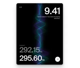 Screenshot of Sound