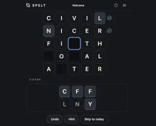 Screenshot of Spelt