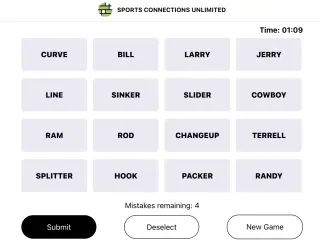 Screenshot of Sports Connections