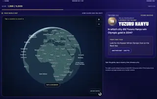 Screenshot of StarTap