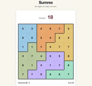 Screenshot of Sumrex
