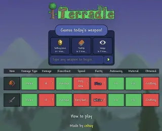 Screenshot of Terradle